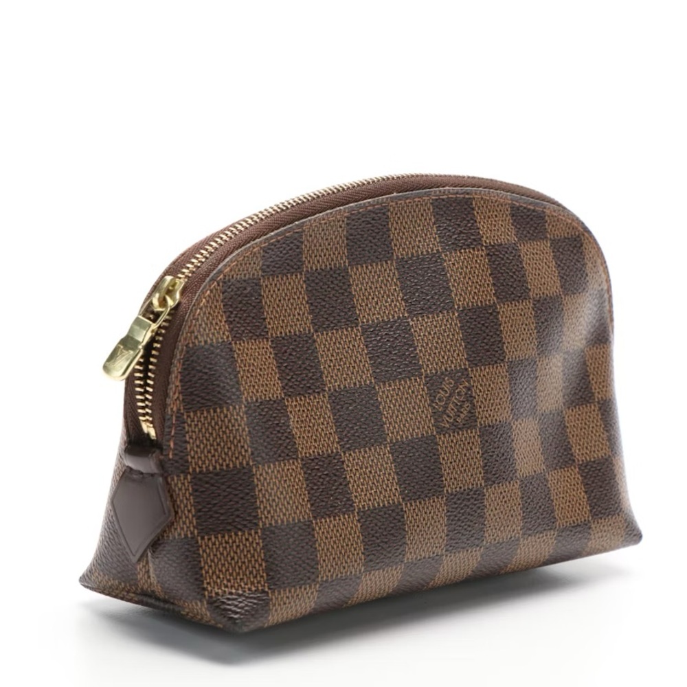 Louis Vuitton Damier Ebene Zippered Pouch minor wear
